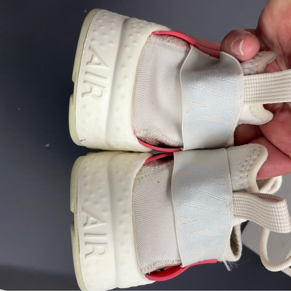 Nike Beige and Red Women's Sneakers - Picture 3 of 6